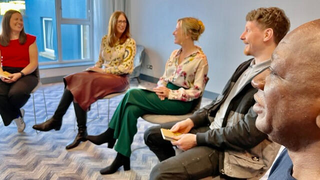 Psychometric Assessments Eimear Carney and Isolde Norris in session with a group of clients